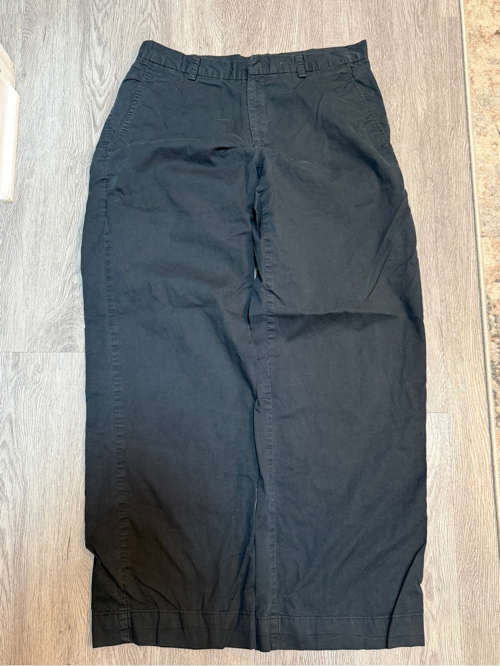 Banana Republic Pants Womens 32R Faded Black Stretch Mid Rise Office Casual